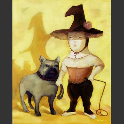 The Dog and The Dwarf, by tanya Doskova
